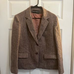 M.P.M. Originals Vintage Wool Mauve Blazer Size 8/10